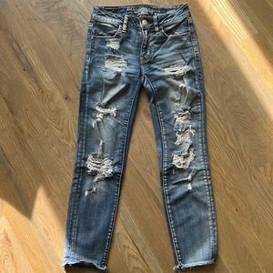 American Eagle super stretch jeans